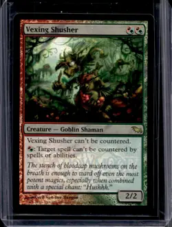 2008 Magic MTG Shadowmoor Vexing Shusher #222 - Image 1