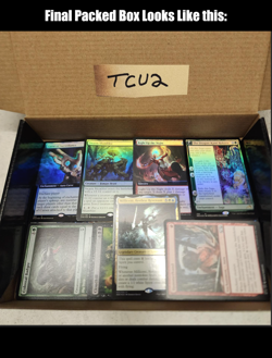 x1 MTG cards bulk lot (box shown) [Box ID: TCU2] - Image 1