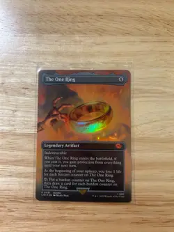 🔥Magic The Gathering The Lord of the Rings The One Ring Borderless Foil 0451🔥 - Image 2