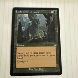 MTG Life From the Loam #350 Regular Card Retro Frame, Ravnica Remastered - Image 1