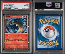 2011 POKEMON CALL OF LEGENDS #SL5 HO-OH-HOLO PSA 6 - Image 3