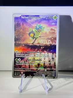 Teal Mask Ogerpon 123 Pokemon Twilight Masquerade ETB Promo ENG NM - Image 1