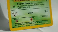 Pokemon TCG Scyther 17/130 Base Set 2 Holo Rare Unlimited 2000 WOTC Near Mint - Image 3