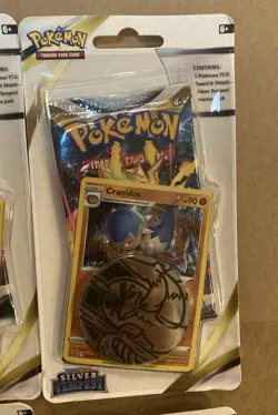 16x Pokemon Silver Tempest Checklane Blister Packs Factory Sealed Damage - Image 2