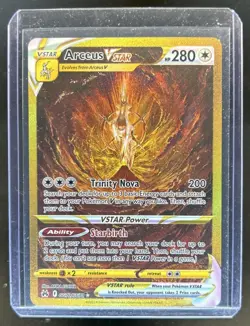 2023 Pokemon SWSH Crown Zenith Arceus VSTAR Galarian Gallery #GG70/GG70 - Image 1