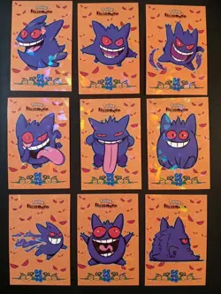 GENGAR SET POKEMON DATABASE HALLOWEEN SET ICE HOLO PERU US SELLER 2025 Peru - Image 1