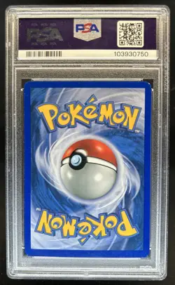 2002 Pokemon Expedition Set Machop Reverse Holo #117 PSA 9 - Image 2