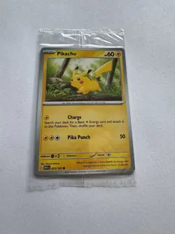 Pokemon TCG Eevee + Pikachu Pokemon Together Stamp Exclusive Sealed Promo - Image 2