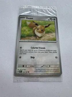 Pokemon TCG Eevee + Pikachu Pokemon Together Stamp Exclusive Sealed Promo - Image 4