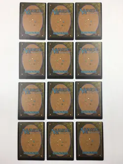 MTG Misprint/Miscut Card Lot - Magic The Gathering Miscut Mountain Lands - Image 2