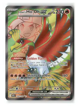 Ethan's Ho-Oh ex 209/182 Ultra Rare Destined Rivals Pokemon Near Mint - Image 1