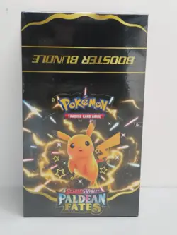 2023 Pokemon Scarlet Violet Paldean Fates Sealed Booster Bundle Display Box (a) - Image 1