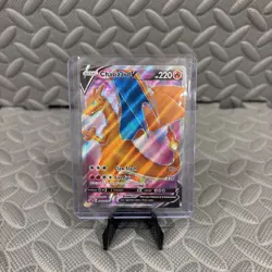 CHARIZARD V Pokemon Champions Path SWSH050 Promo Holo Rare TCG LP - Image 1