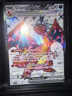 Pokemon TCG Charizard EX SVP056 Black Star Promo Full Art NM - Image 1