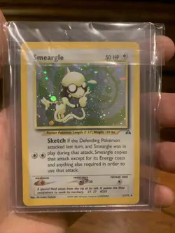 2001 pokemon Neo Discovery Smeargle Holo 11/75 Lp - Image 1