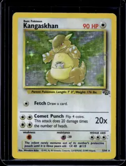 1999 Pokemon Jungle Kangaskhan #5/64 - Image 1