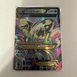 Pokemon Primal Kyogre EX Full Art Ultra Rare Holo 149/160 XY (MP) - Image 1