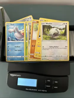 Pokemon Cards Bulk Lot Common/Uncommon/Rare w/ ETB Box NO ENERGY OR CODES - Image 2