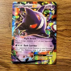 Pokemon TCG Gengar EX Ultra Rare 34/119 XY Phantom Forces Holo English - Image 1