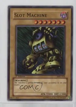 Slot Machine 1st Ed. YuGiOh Magic Ruler #MRL-028 2002 - Image 1