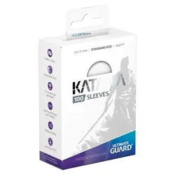 ULTIMATE GUARD KATANA STANDARD 100 Ct Transparent Card Sleeves - Image 1