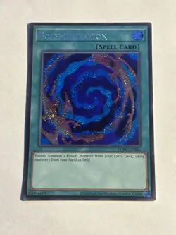 Yu-Gi-Oh! MP25 LCKC 1st Ed Holo Polymerization Mimighoul Dungeon Wedju Temple - Image 1