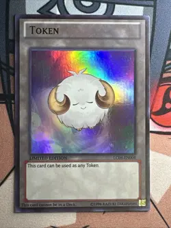 Token: Lamb (White) - NM - LC04-EN008 - Ultra Rare - Limited - Yu-Gi-Oh! TCG - Image 1
