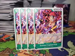 One Piece Card Game - X4 Eustass"Captain"Kid (Promo) P-067 - NM English Playset - Image 1