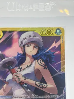 Bandai Trafalgar Law EB03-062 Secret Rare Foil Rush One Piece Heroines Edition - Image 4