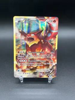 Pokemon TCG Volcanion XY185 Black Star Promo Card - Image 1