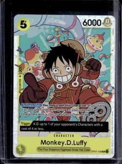 2024 One Piece 500 Years in the Future Monkey.D.Luffy Super Rare #OP07-109 - Image 1