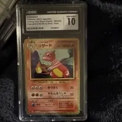 Pokemon Charmeleon 002/032 Classic Charizard Holo 2023 CGC 10 Japanese Card - Image 1
