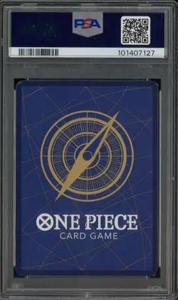 2023 One Piece Promo Foil Bandai Card Games Set #037 Monkey D. Luffy PSA 10 - Image 2