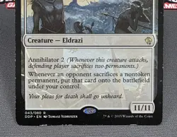 MTG It That Betrays- DAMAGED -DD: Zendikar vs. Eldrazi Magic Card #043 - Image 4