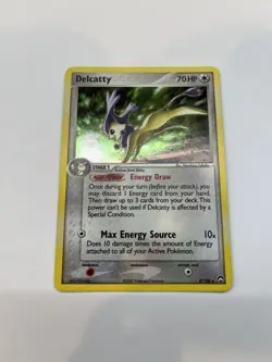 Delcatty Holo Rare 2007 Pokemon Card 8/108 Power Keepers Set LP - Image 1