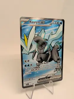 Kyurem ex 157/086 Black Bolt BLK English Pokemon Card NM Off Center - Image 2