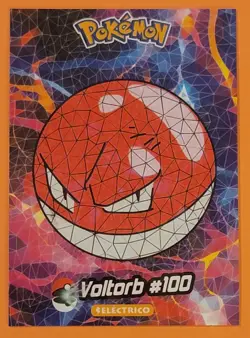 Voltorb #100 - Cracked Ice Holo - Crystal Collection 2024 - Pokemon Card - Image 1
