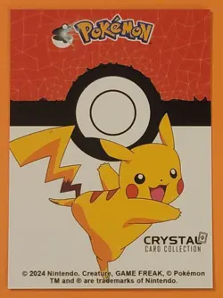 Voltorb #100 - Cracked Ice Holo - Crystal Collection 2024 - Pokemon Card - Image 2