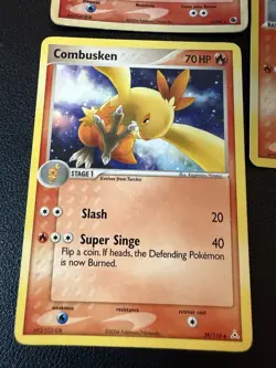 Blaziken Evolution Line Holo Torchic Promo + Combusken Pokemon Card Lot - Image 5