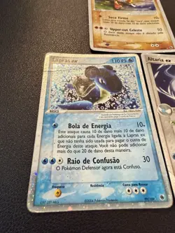 Pokemon ex Cards Lot (PT) – Hitmonchan ex, Lapras ex, Altaria ex – Holo Rare - Image 5