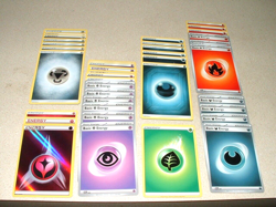 POKEMON ALL ENERGY CARD LOT OF 87 VARIOUS YEARS NICE CARDS SEE ALL PIX - Image 1