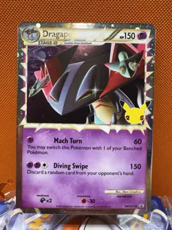 Dragapult SWSH132 Black Star Promo Celebrations NM Pokemon Card 1192 - Image 1
