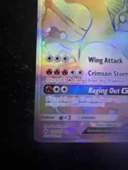 Charizard GX Rainbow Rare Holo Card 150/147 Sm-Burning Shadows Series NM-M - Image 3