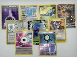 Pokemon Lot of 9 Cards From Various Sets Some Holo - Image 1
