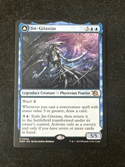 Jin-Gitaxias The Great Synthesis March of the Machine MoM 0065 Mtg Magic NM - Image 1