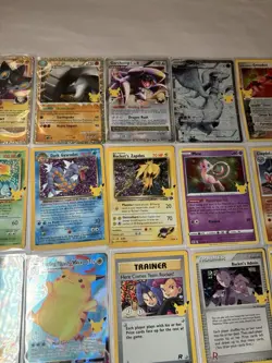 Pokemon 25th Celebrations Lot Of 17 Cards - Image 3