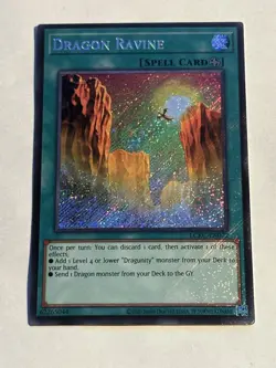 Yu-Gi-Oh! LCKC Holo Silver's Cry Dragon Ravine Trade-In Spell Card Lot - Image 2