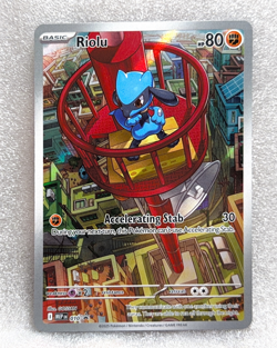 Pokemon TCG Mega Evolutions Riolu Black Star Promo Card MEP-010 - Image 1