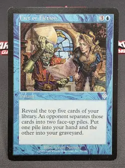 MTG Fact or Fiction- DAMAGED -Invasion Magic the Gathering Card #057 - Image 1