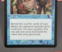 MTG Fact or Fiction- DAMAGED -Invasion Magic the Gathering Card #057 - Image 4